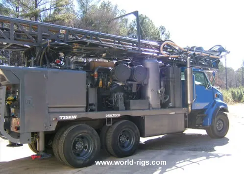 Used Drilling Rig - 2005 built Drilltech T25K2W